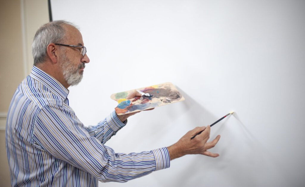 Artist Painting